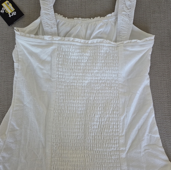 Art class White Ruffle Strap Sundress - Picture 5 of 5